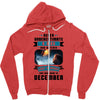 Never Underestimate A Man Who Watches Lost in Space And Was Born in De Zipper Hoodie