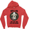 nurse lama Zipper Hoodie
