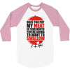 once you put my meat in your mouth t shirt tee funny grilling cook che 3/4 Sleeve Shirt