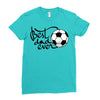 best dad ever 2 Ladies Fitted T-Shirt