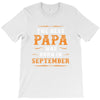 The Best Papa Was Born In September T-Shirt