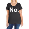 no funny new Ladies Curvy T-Shirt