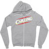 retro carling beer Zipper Hoodie