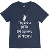 not a nerd V-Neck Tee