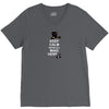 keep calm, we're all mad here V-Neck Tee
