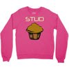stud Crewneck Sweatshirt