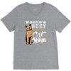 best cat mom V-Neck Tee