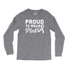 Proud To Wear Pink Long Sleeve Shirts