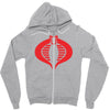 cobra gi joe Zipper Hoodie