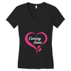 Coming Soon Baby Girl Women's V-Neck T-Shirt
