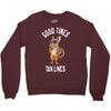 good times tan lines Crewneck Sweatshirt
