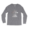 i can't keep calm because i have anxiety Long Sleeve Shirts