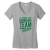 St. Patricks Day Drinking Team Women's V-Neck T-Shirt