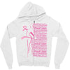 breast cancer Zipper Hoodie