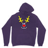 reindeer face novelty christmas Unisex Hoodie