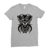 demon wolf Ladies Fitted T-Shirt
