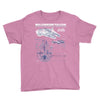 millennium falcon blueprint Youth Tee