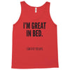 great in bed Tank Top