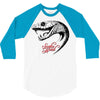 snake head 3/4 Sleeve Shirt