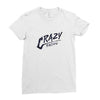 crazy racing Ladies Fitted T-Shirt