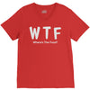 wtf where's the food V-Neck Tee