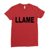 llame Ladies Fitted T-Shirt