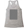 optical illusion skull, ideal gift or birthday present. Racerback Tank
