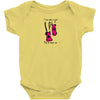 i run like a girl try to keep up Baby Onesie