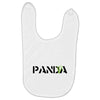 Panda Write T-Shirt Baby Bibs