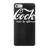 cock   taste the difference funny iPhone 7 Case