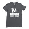 ez meme pubg winner winner chicken dinner Ladies Fitted T-Shirt