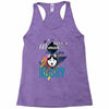 who loves husky Racerback Tank