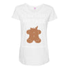 i can't feel my face Maternity Scoop Neck T-shirt