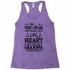 There's This Girl Who Kinda Stole My Heart Grandpa Racerback Tank