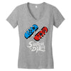 switch or die! Women's V-Neck T-Shirt
