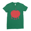 apel (2) Ladies Fitted T-Shirt