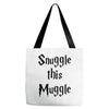 snuggle this muggle Tote Bags