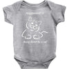 happiness is being loved by a cat Baby Onesie