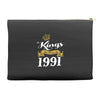 kings are born in 1991 Accessory Pouches