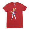 off with her hea Ladies Fitted T-Shirt