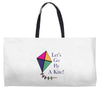 fly a kite Weekender Totes