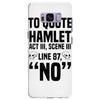 to quote hamlet no Samsung Galaxy S8 Plus