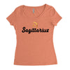 sagittarius Women's Triblend Scoop T-shirt