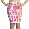 my heart is empty Pencil Skirts
