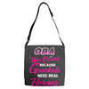 Oba Was Created Because Need Real Heroes Adjustable Strap Totes