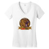 danger angry bear Women's V-Neck T-Shirt