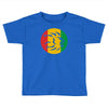 rasta lion head reggae dub step music dance Toddler T-shirt