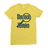 sherlock holmies Ladies Fitted T-Shirt