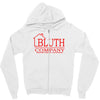 bluth co. Zipper Hoodie