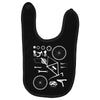 bicycle cyclopath bike hobby exploded Baby Bibs